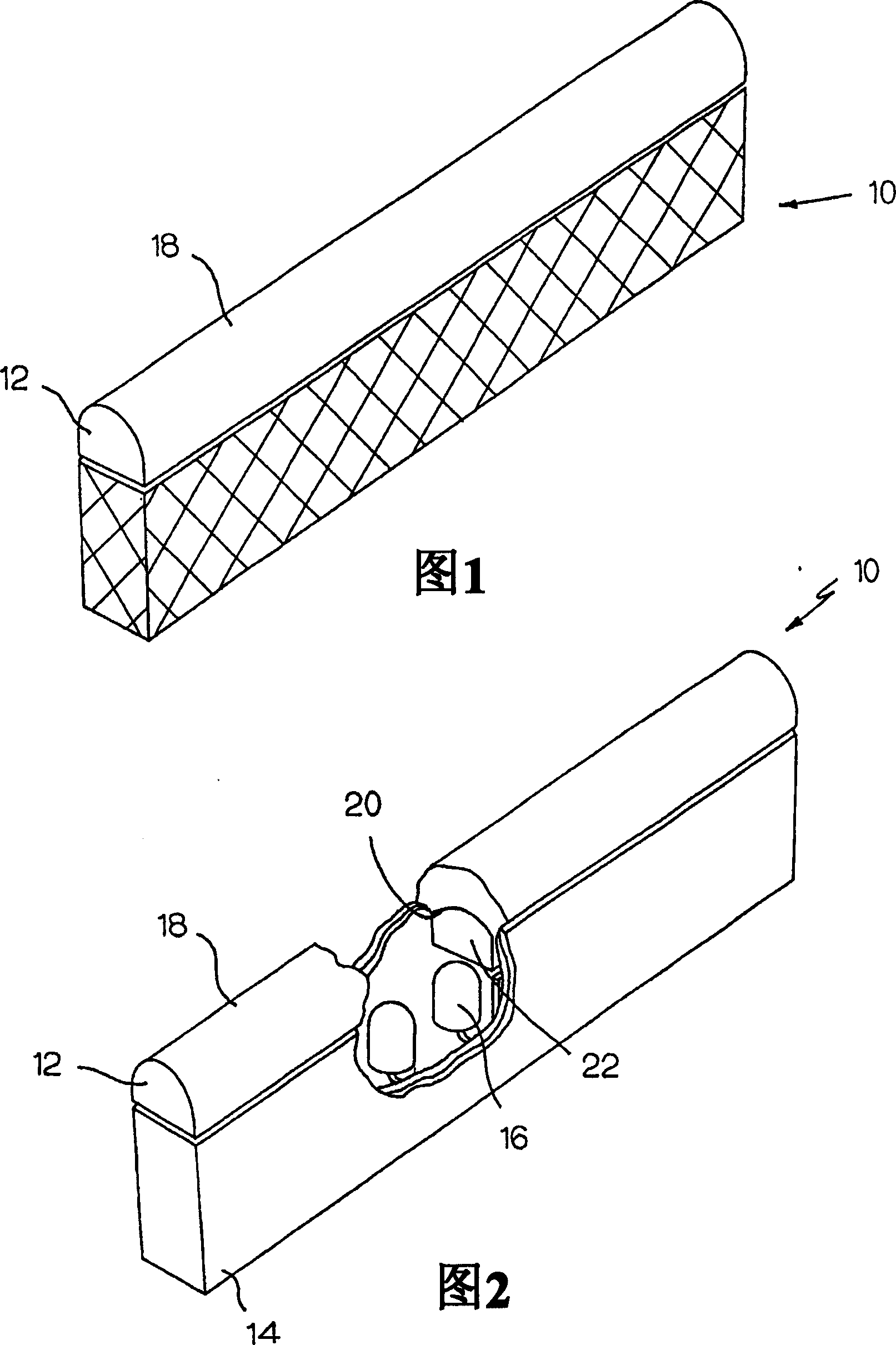 Illumination device for simulating neon lighting through use of fluorescent dyes