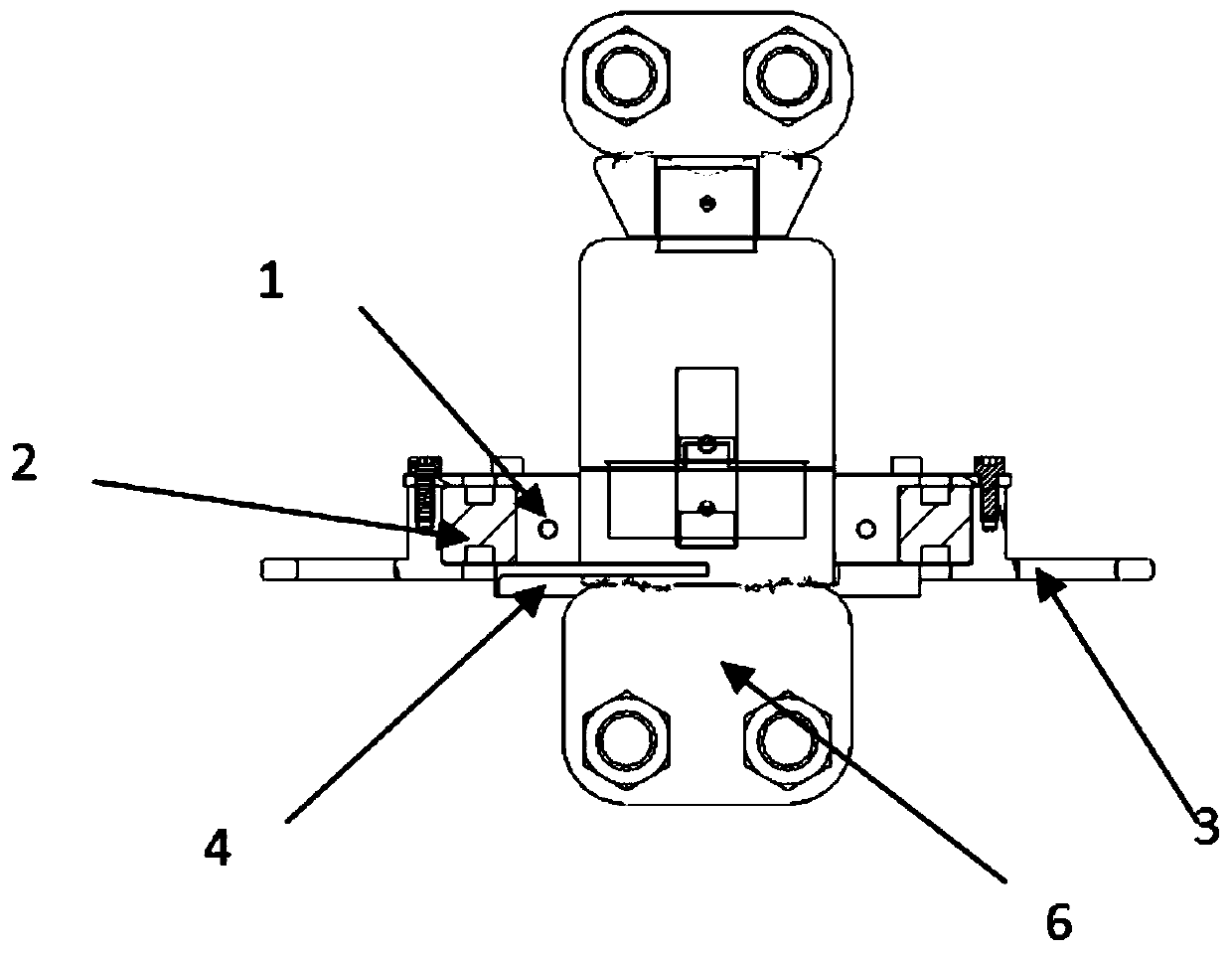 An air-drop derotation device and a parachute removal device with a derotation function