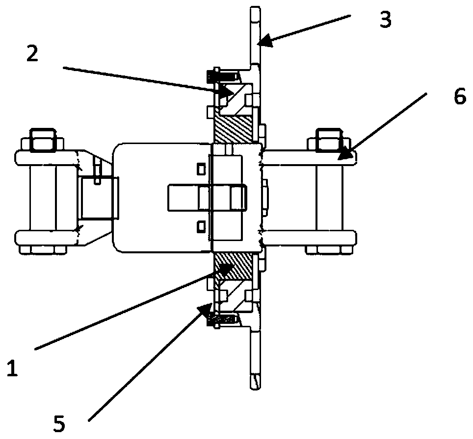 An air-drop derotation device and a parachute removal device with a derotation function