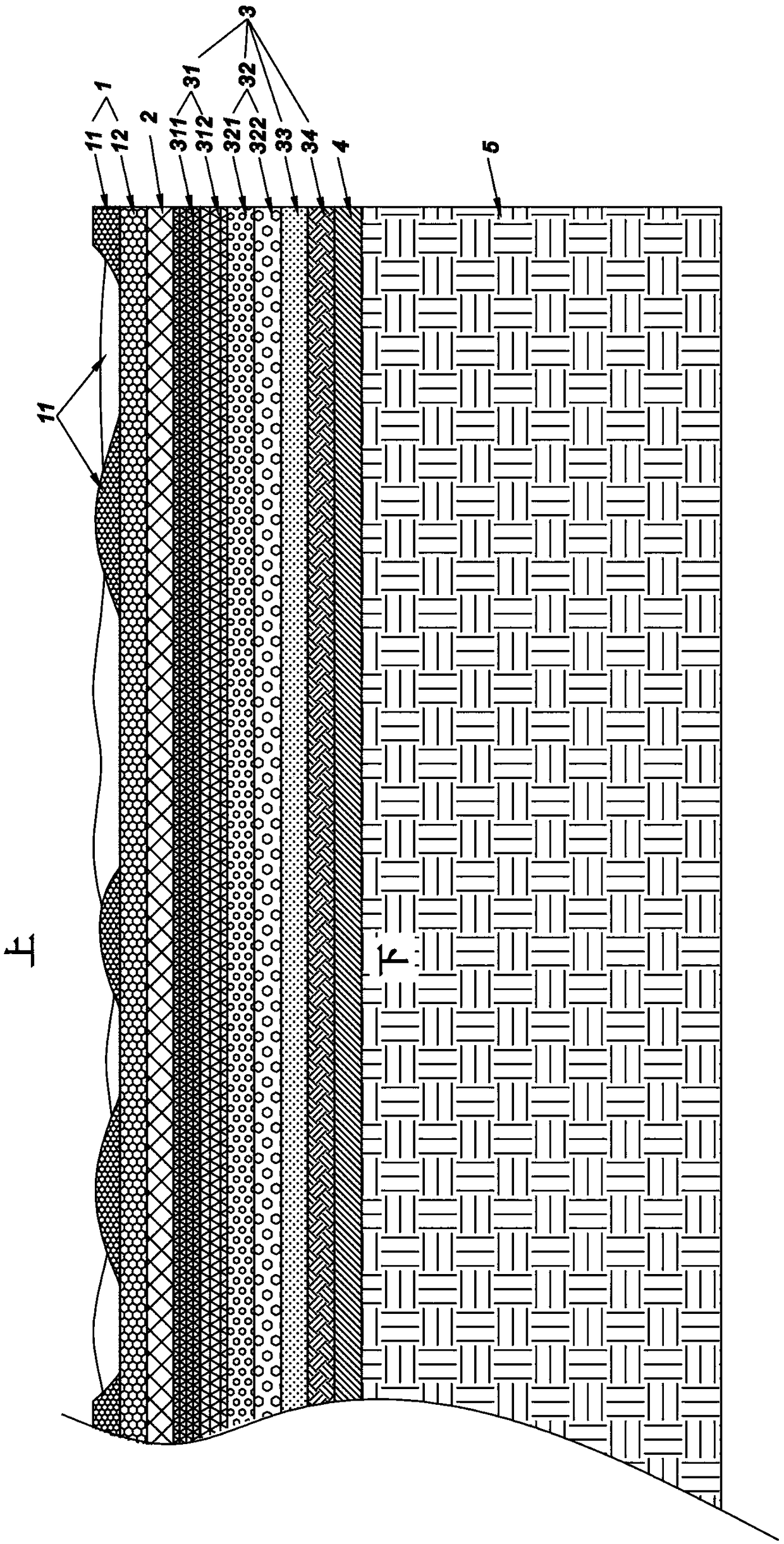 Multifunctional and environment-friendly wood-like decorative board and production method thereof