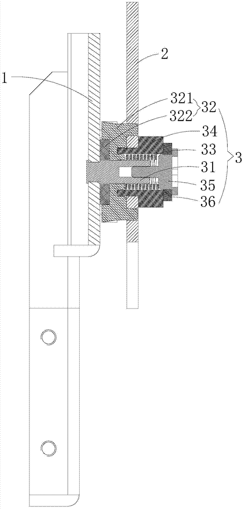 Door articulated mechanism and dish washing machine