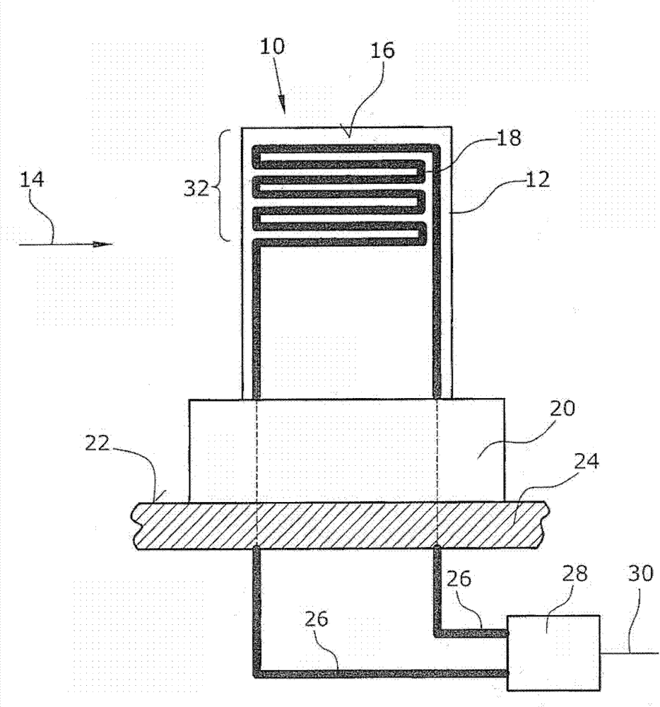 Method for operating tail gas quality flow sensor