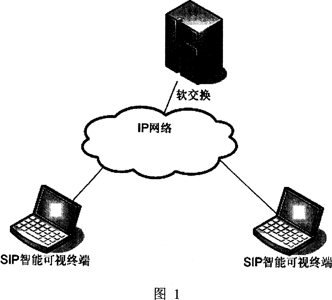 Method for using the intelligent visual terminal to realize the image color ring