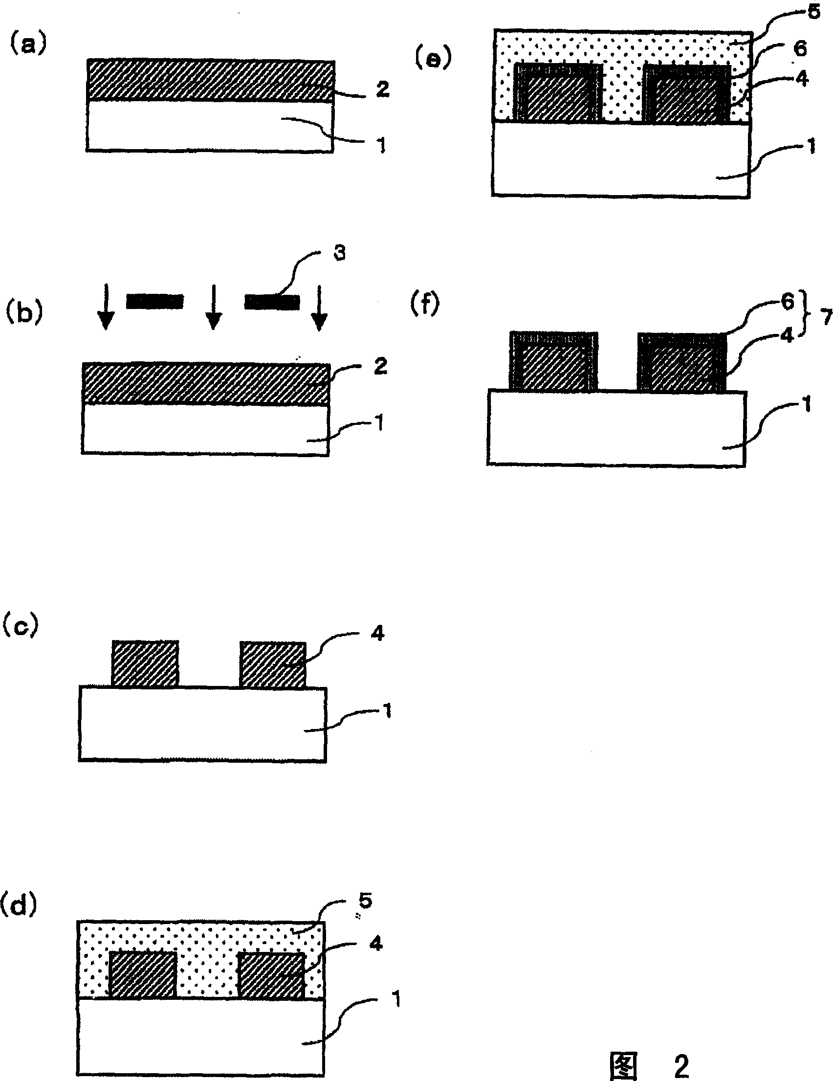 Micropattern forming material and fine structure forming method