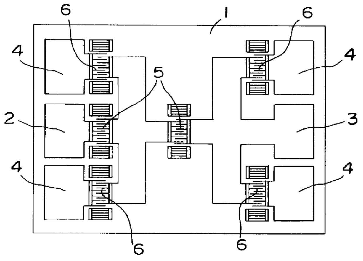 Resonator ladder type surface acoustic wave filter