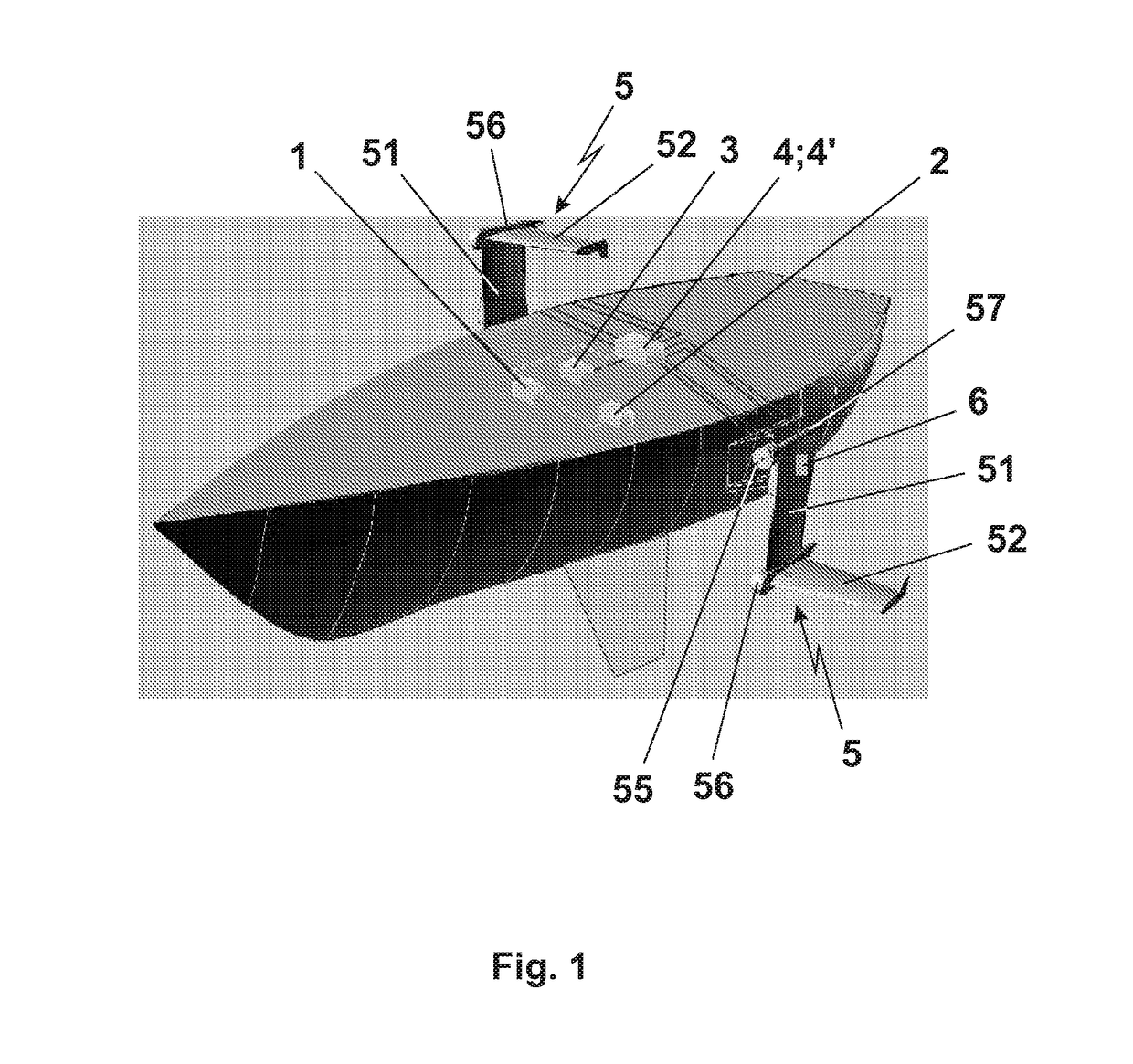 Sail boat propulsion and stabilisation system and device