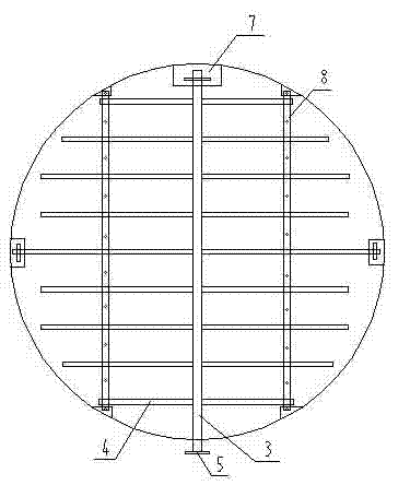 Quartz sand filter and air-water backwashing method thereof