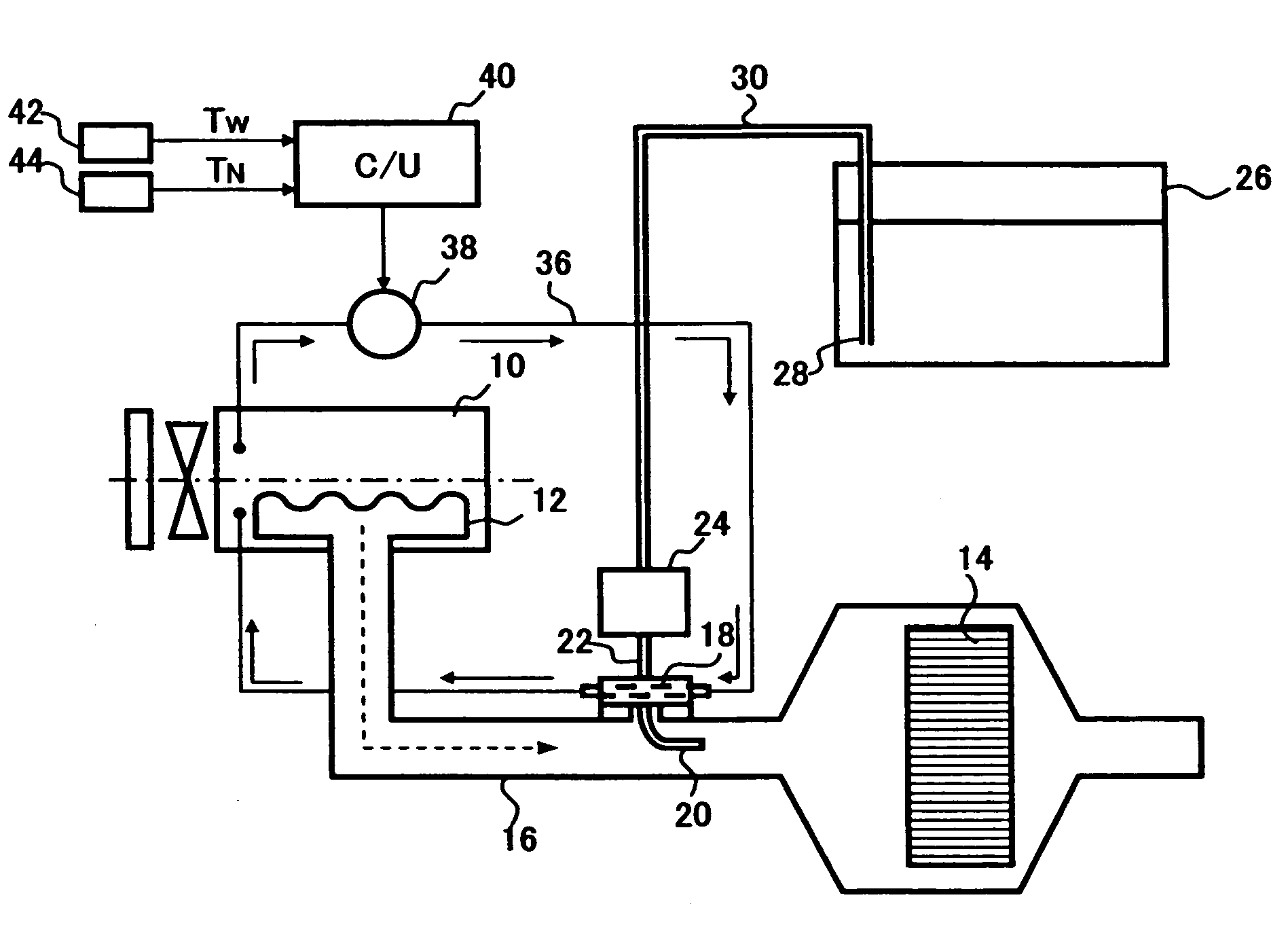 Engine exhaust emission purification apparatus