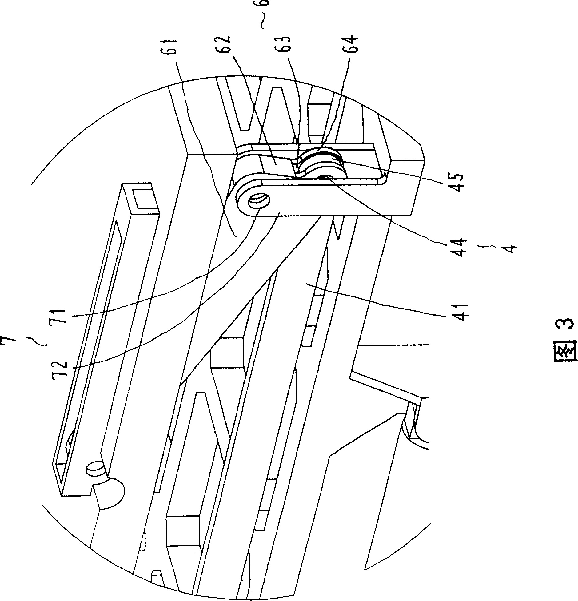 Parallel-move hoistable platform without self-locking