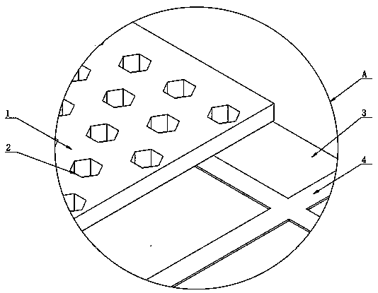 Soft anti-tear mesh cloth for vamps and preparation method thereof