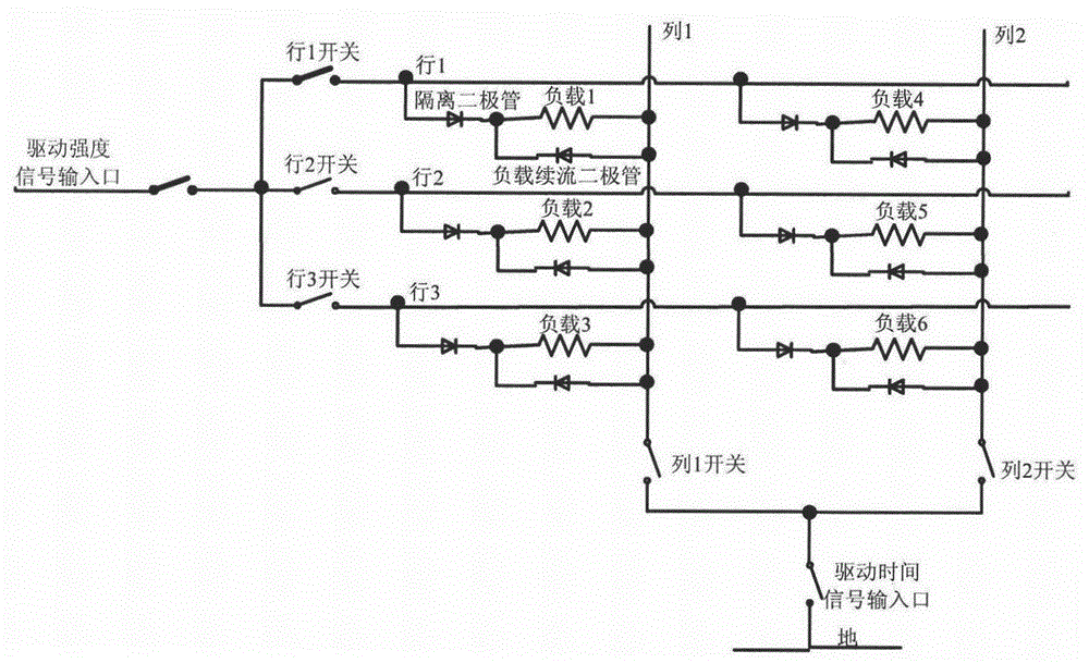 High reliability and high power driving circuit and driving method