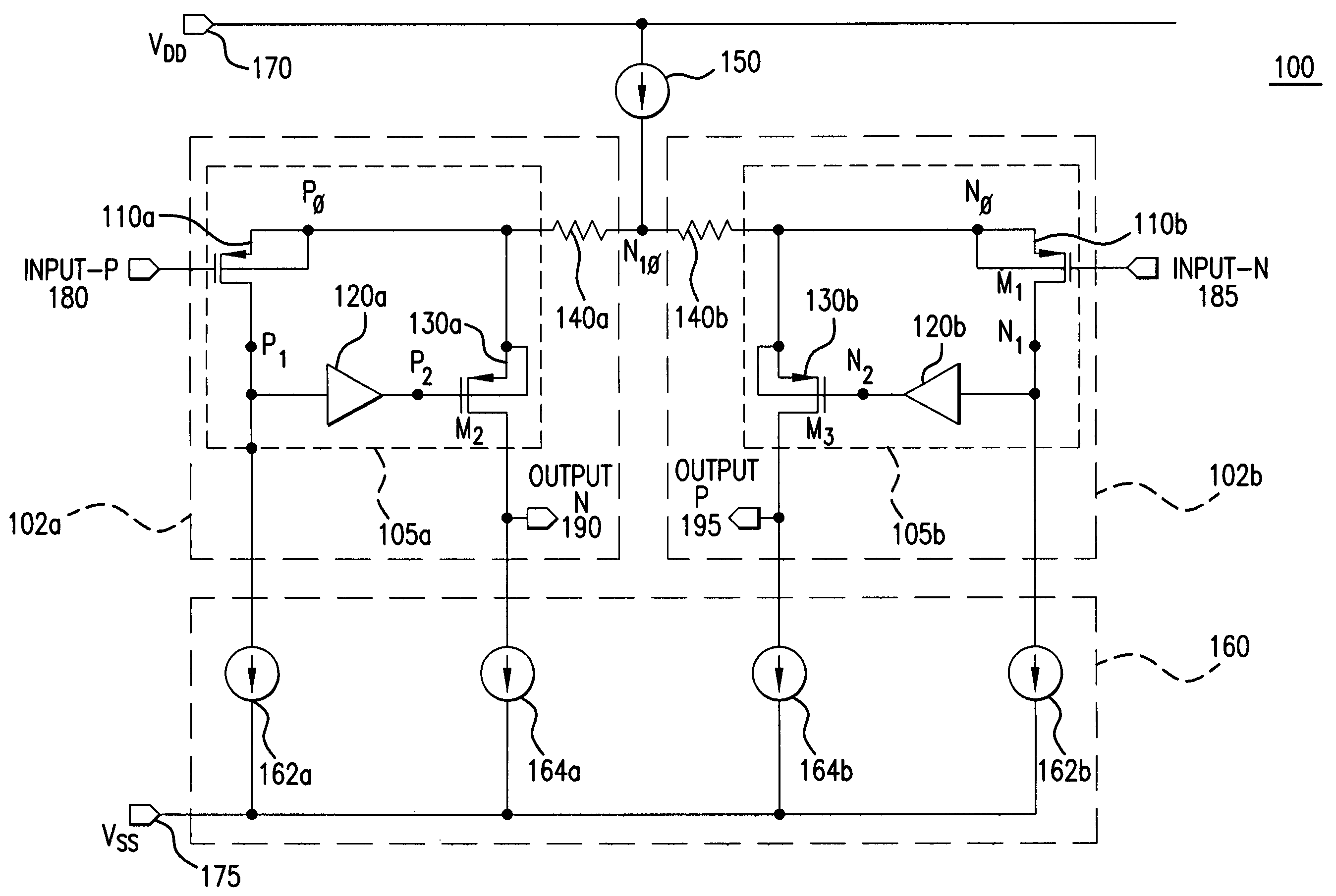 Linear low noise transconductance cell