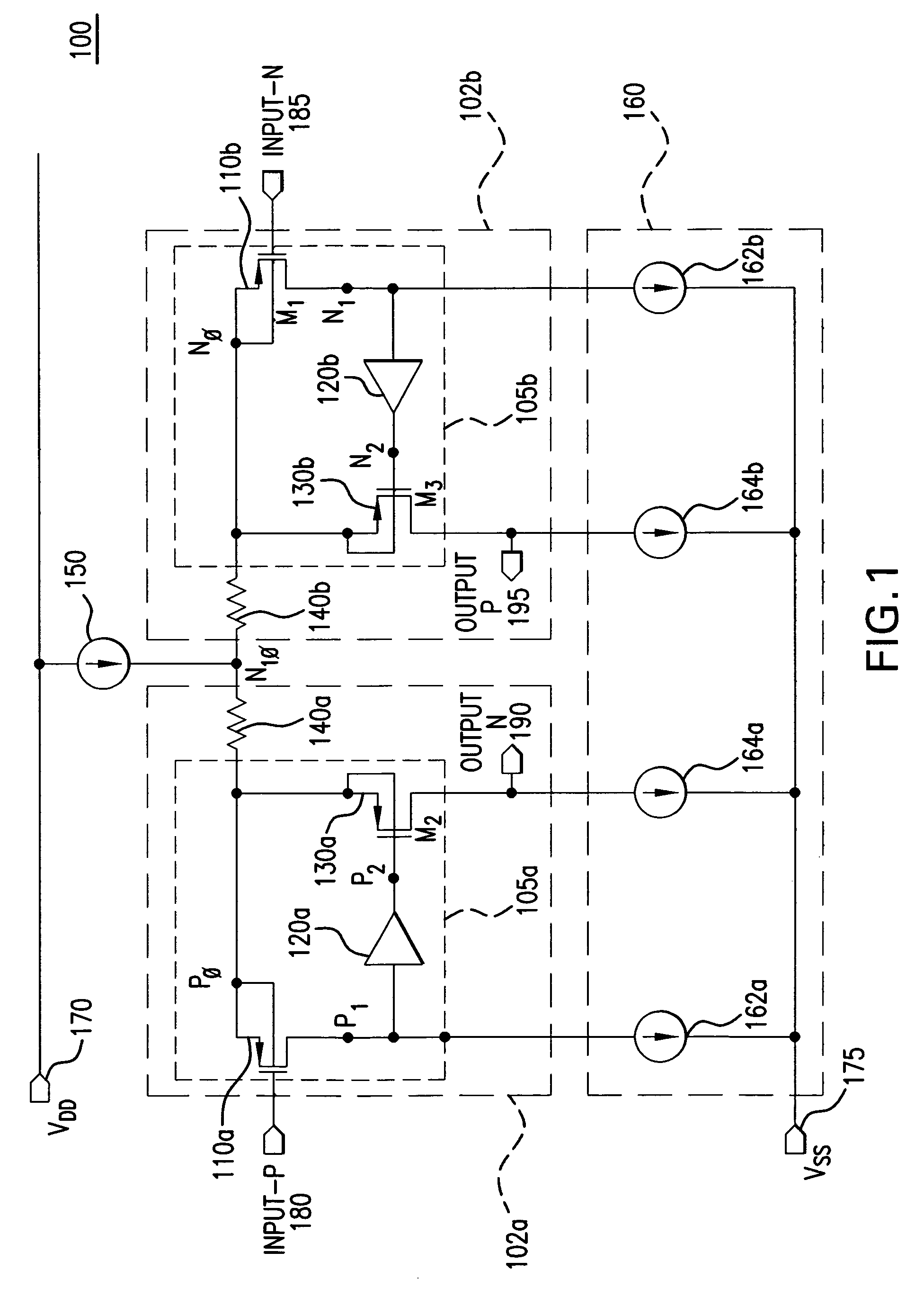 Linear low noise transconductance cell
