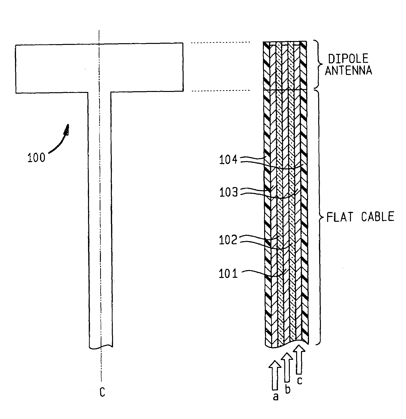 Flat cable, flat cable sheet, and flat cable sheet producing method