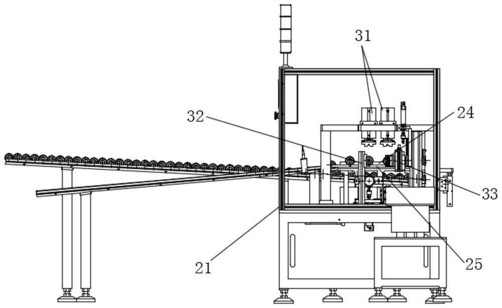 Motor rotor shaft sleeve press-in machine