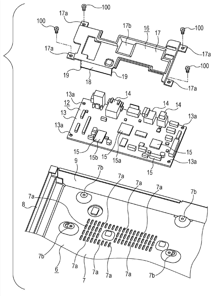 Heat dissipation structure and electronic apparatus