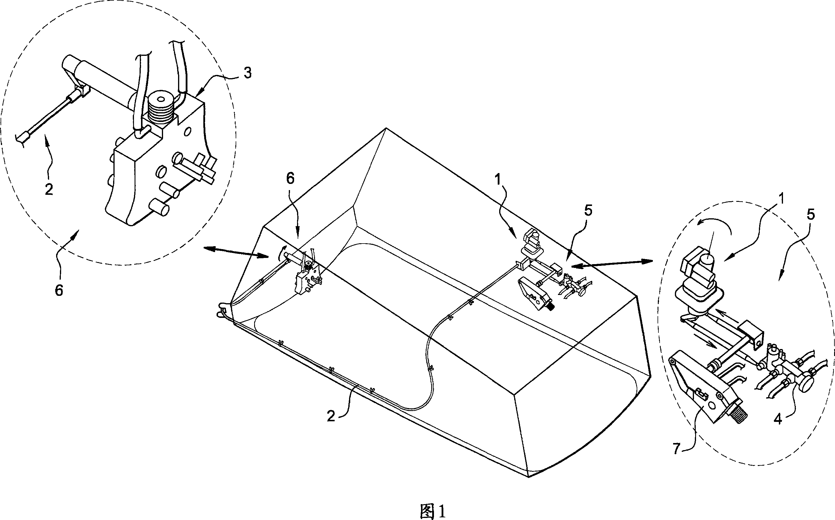 System for maneuvering an aircraft landing gear and aircraft comprising same