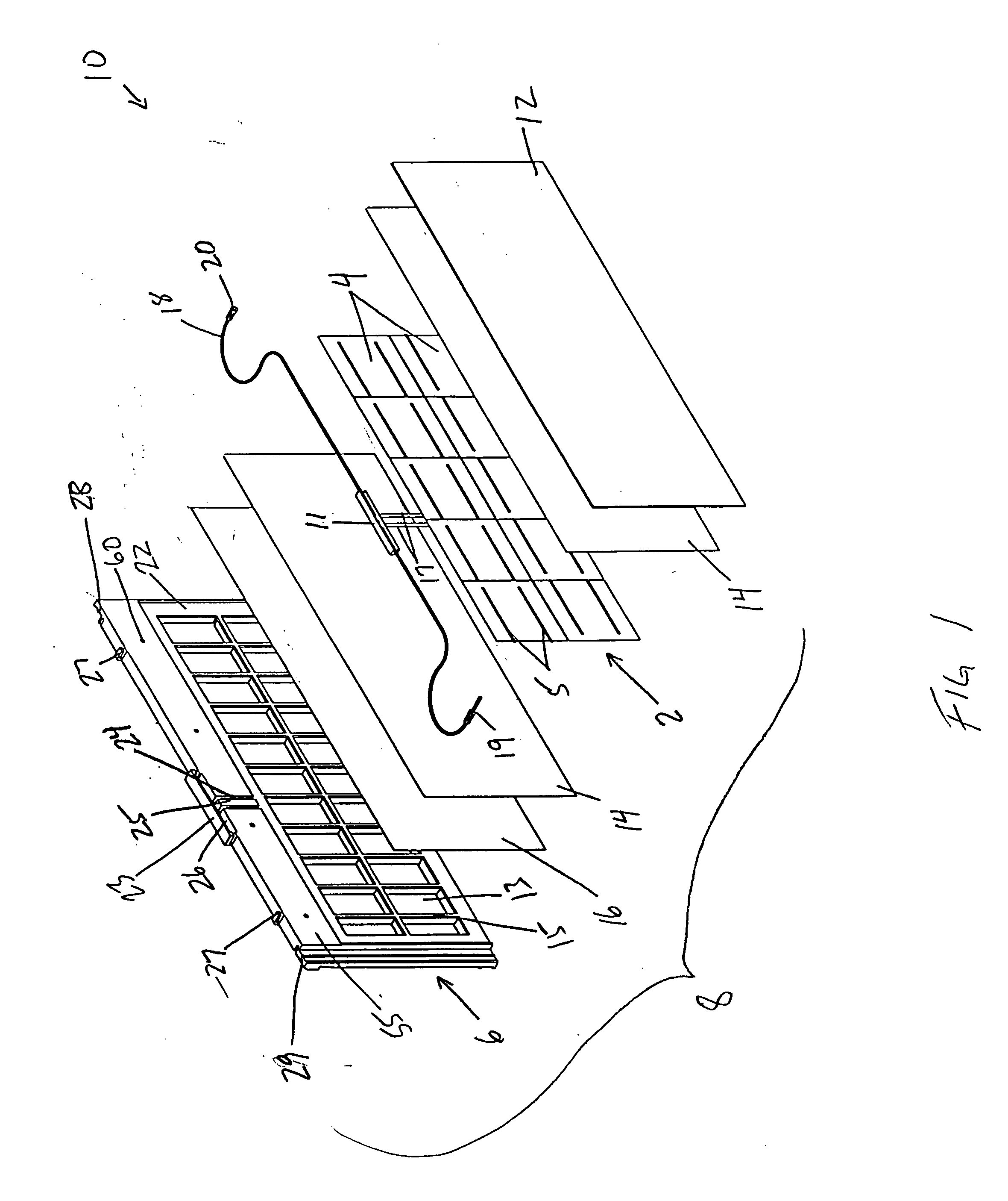 System and method for mounting photovoltaic cells