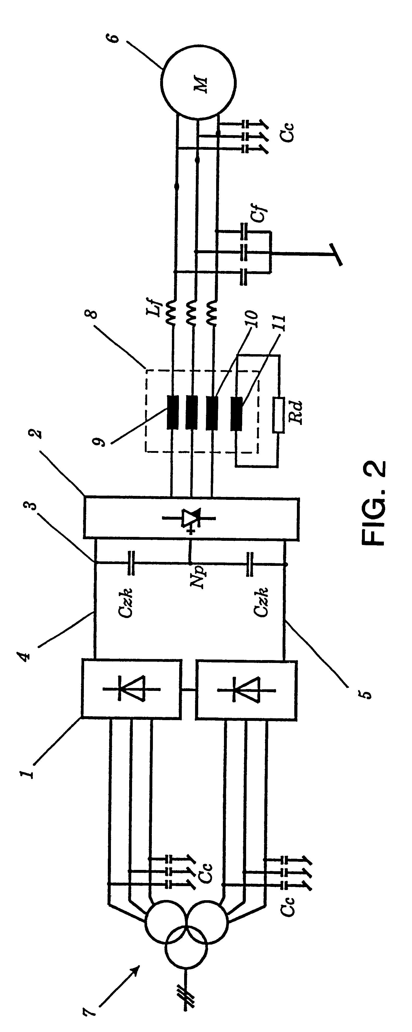Converter circuit arrangement having a DC intermediate circuit