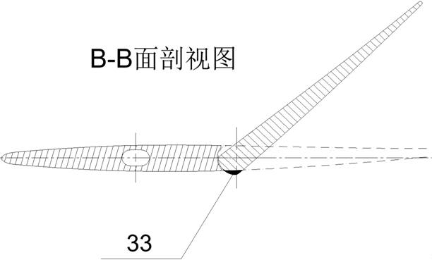 An inlet variable camber guide vane structure that can eliminate the rotating boss