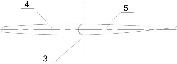 An inlet variable camber guide vane structure that can eliminate the rotating boss