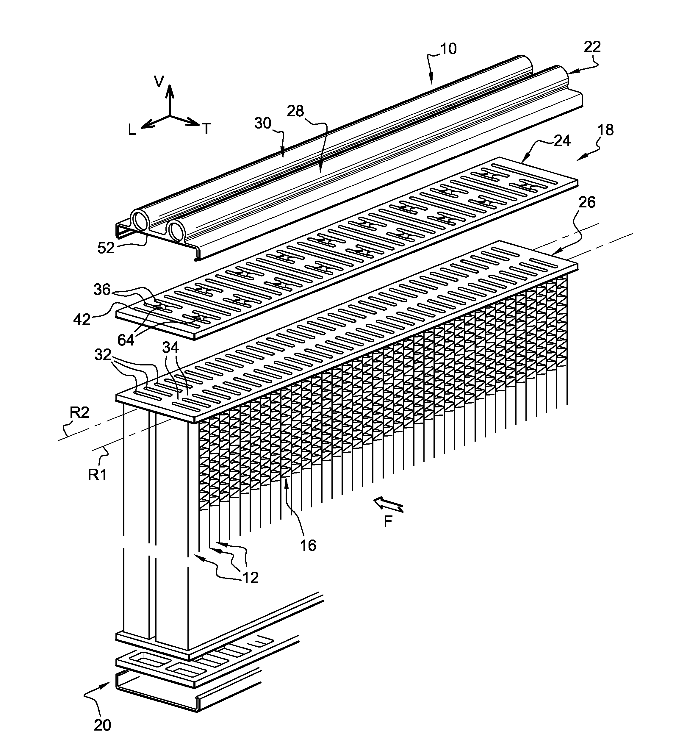 Heat exchanger with a mixing chamber