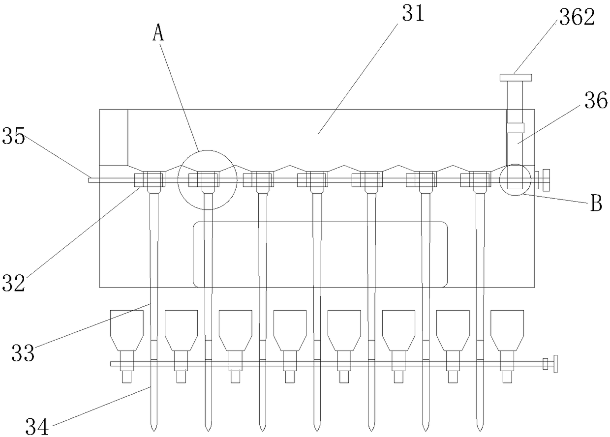 Planting machine with fertilization function