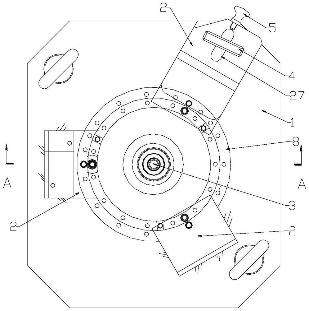 Assembly combination tool and membrane disc assembly combination tooling