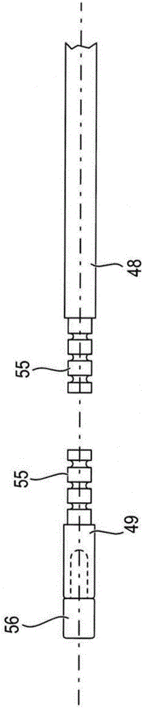 Electrosurgical instrument and device with such an instrument