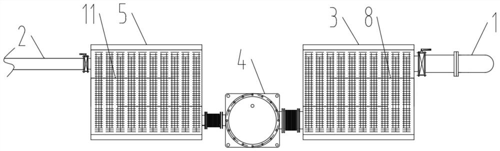 External argon cooling and oil removing system for glove box