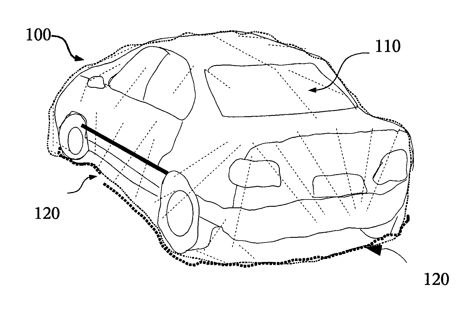 Protective vehicle cover