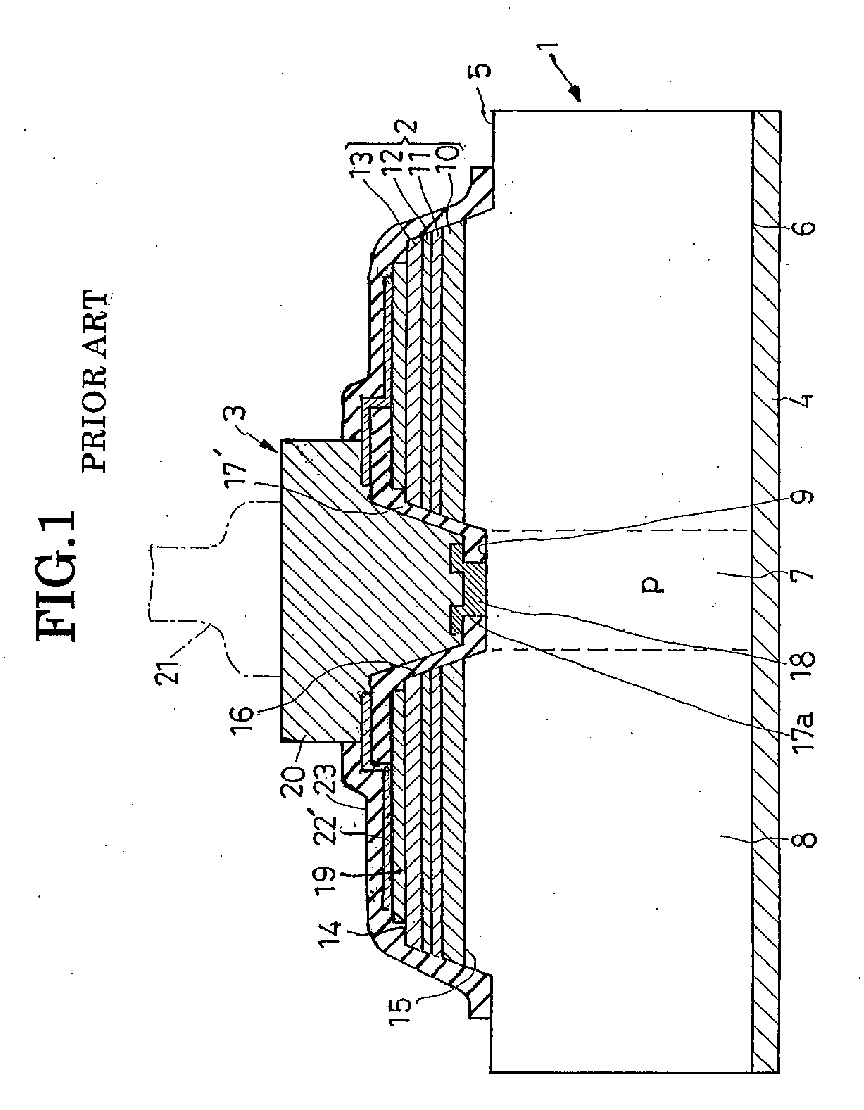 High-efficiency, overvoltage-protected, light-emitting semiconductor device
