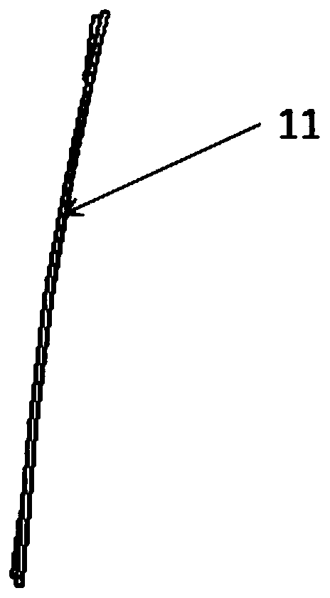 Satellite-borne deployable parabolic cylinder antenna
