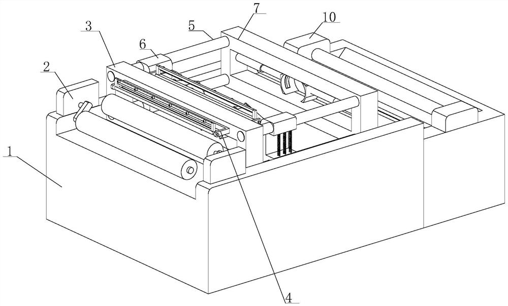 Enameled wire hot wax automatic coating device