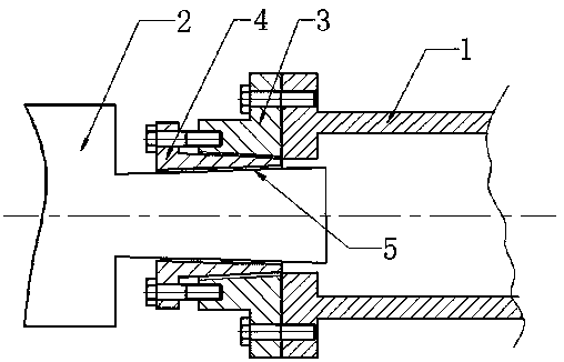 Conical shaft coupler