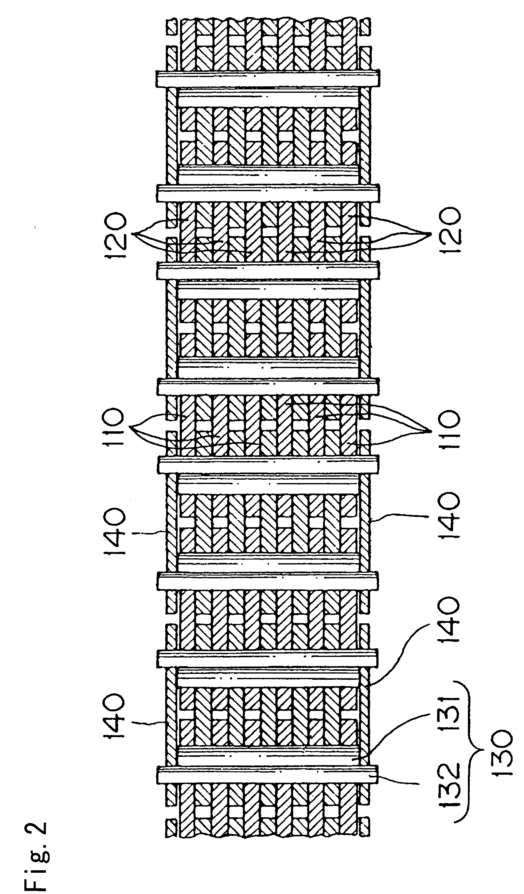Silent chain transmission device