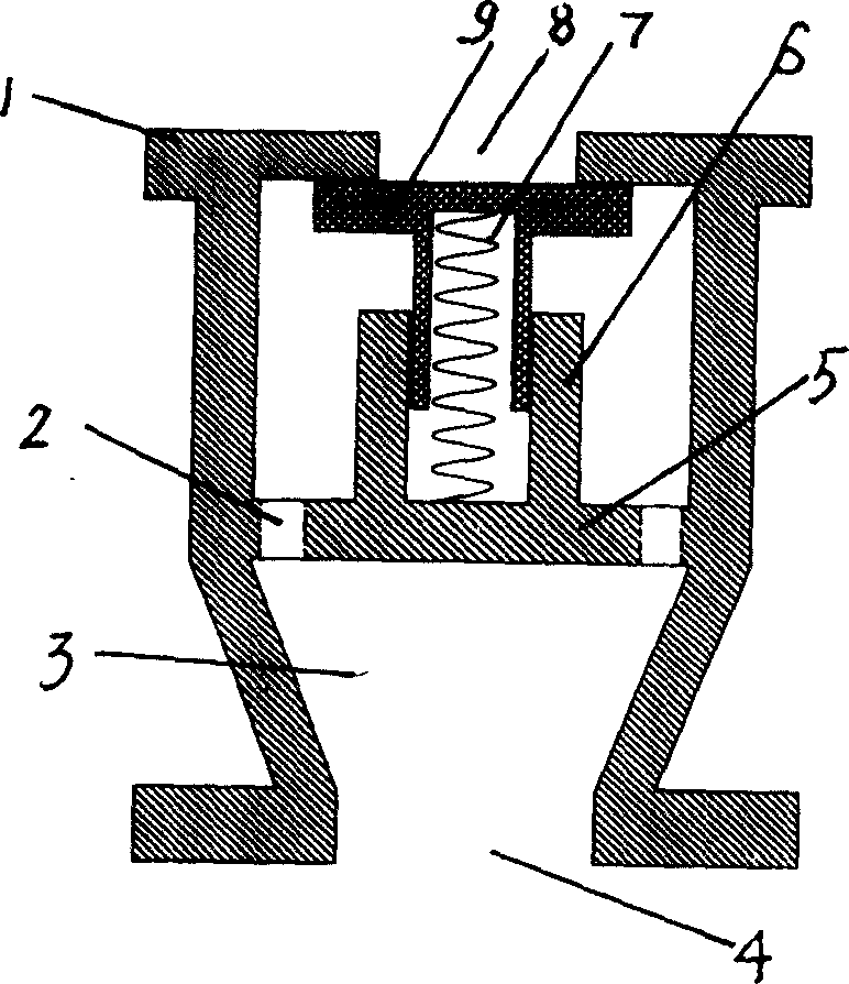 Air intake valve of screw air compressor