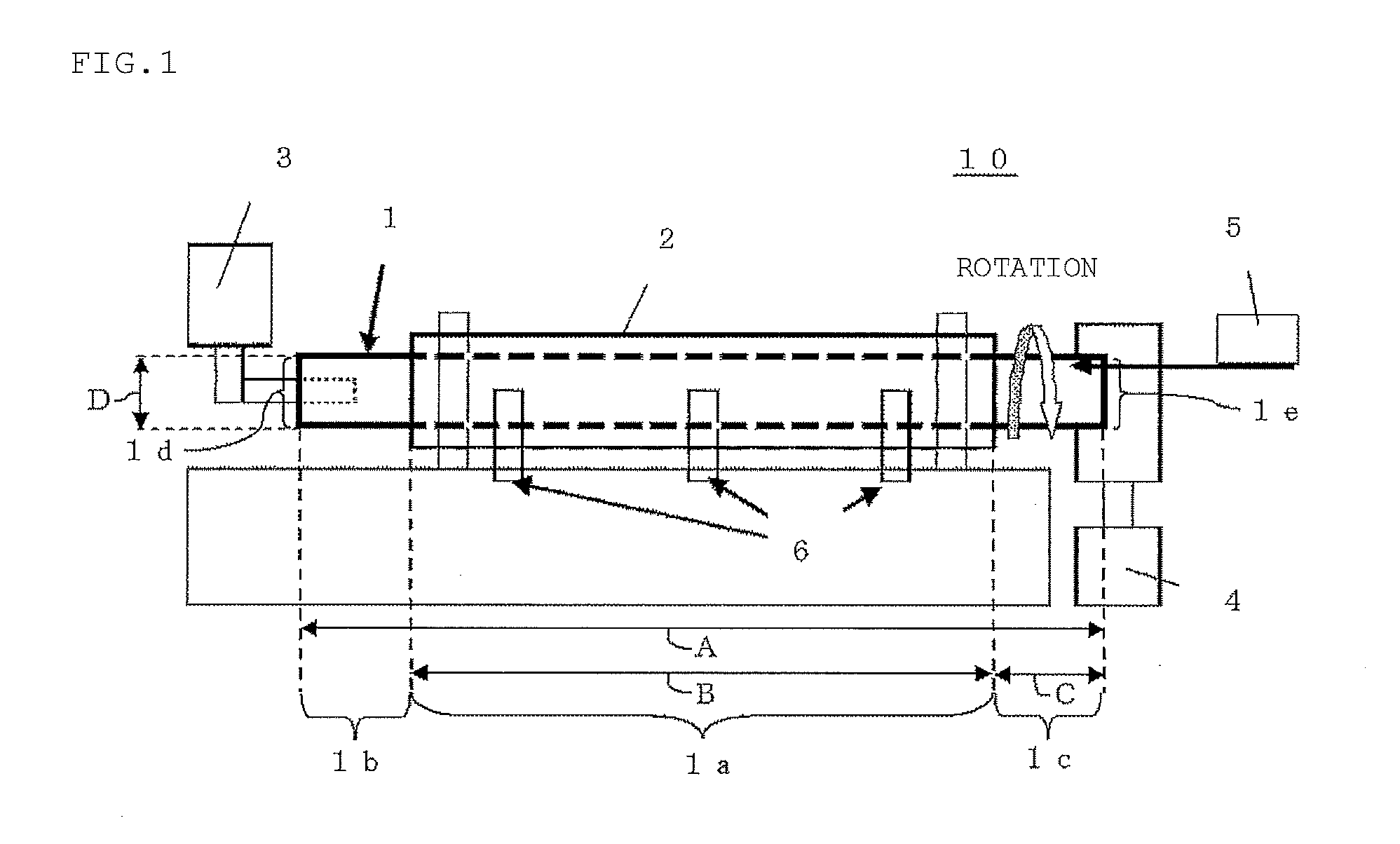 Rotary tubular furnace, method of producing negative electrode active material for non-aqueous electrolyte secondary battery, negative electrode active material for non-aqueous electrolyte secondary battery, and non-aqueous electrolyte secondary battery