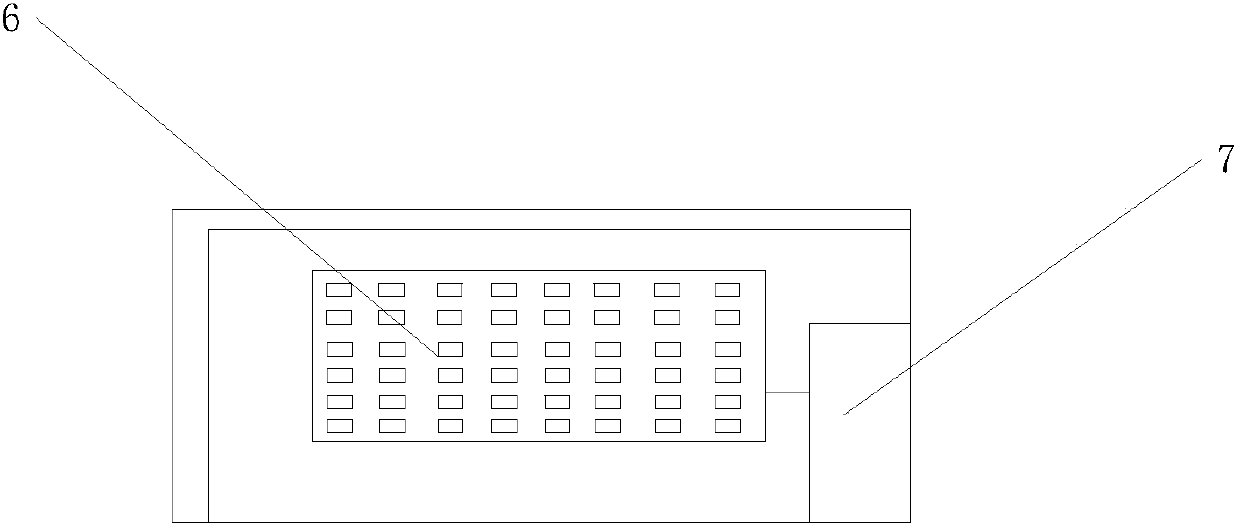 Glass fiber folding resistance testing device