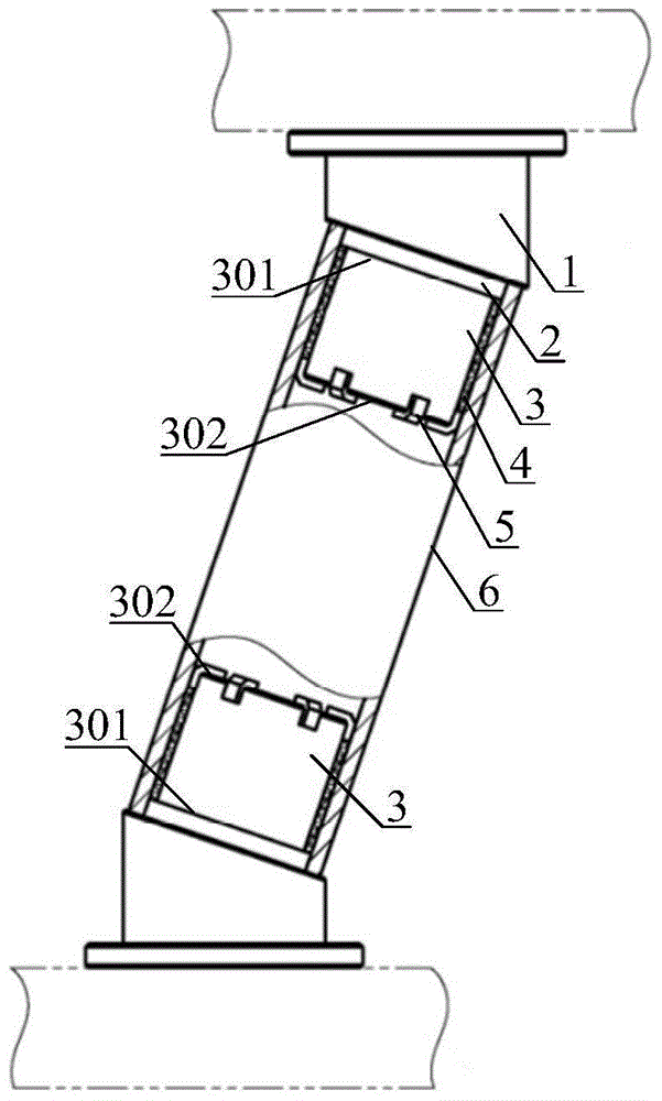 Method for controlling thickness of optical remote sensor space truss rod adhesive glue layer