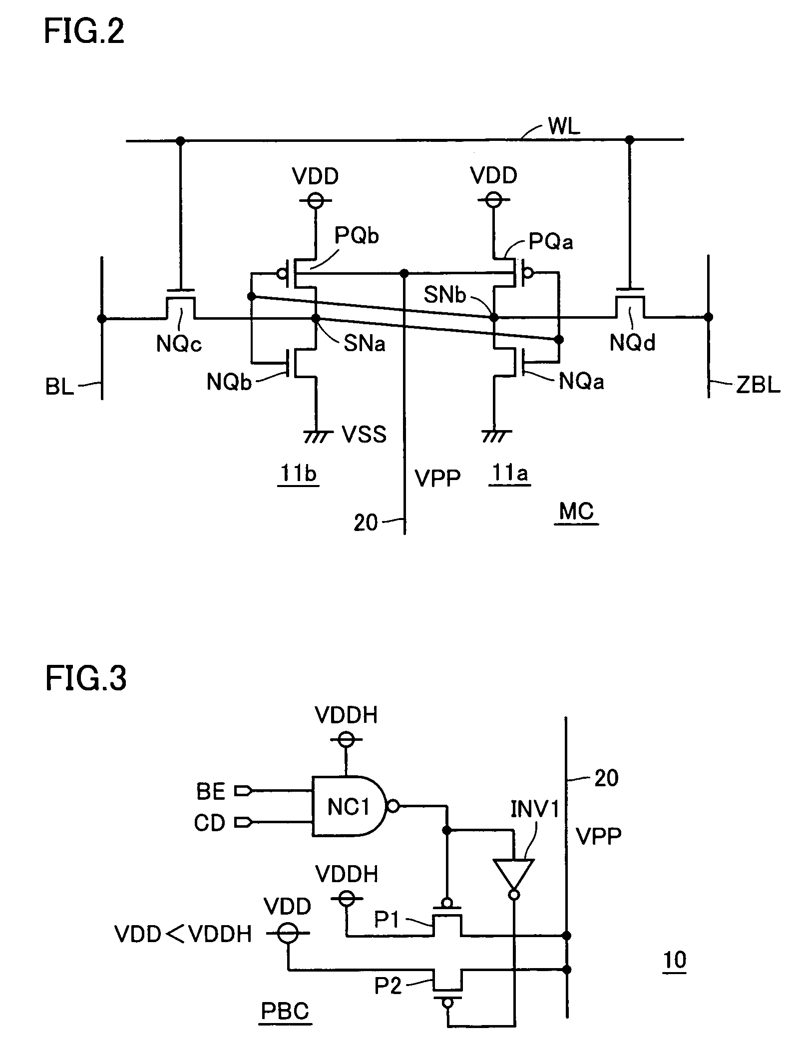 Semiconductor memory device with back gate potential control circuit for transistor in memory cell