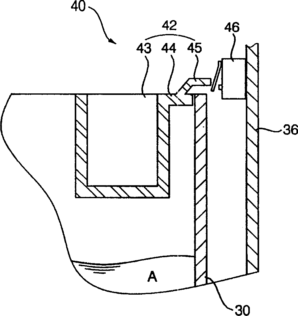 Dehumidifier water durm full load sensing structure