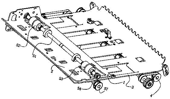 Bill trimming mechanism