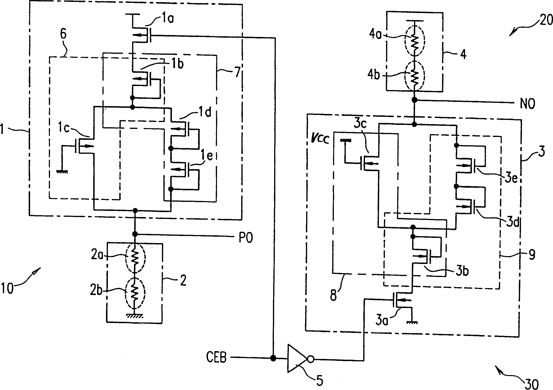 Correction circuit, delay circuit and annular oscillator circuit