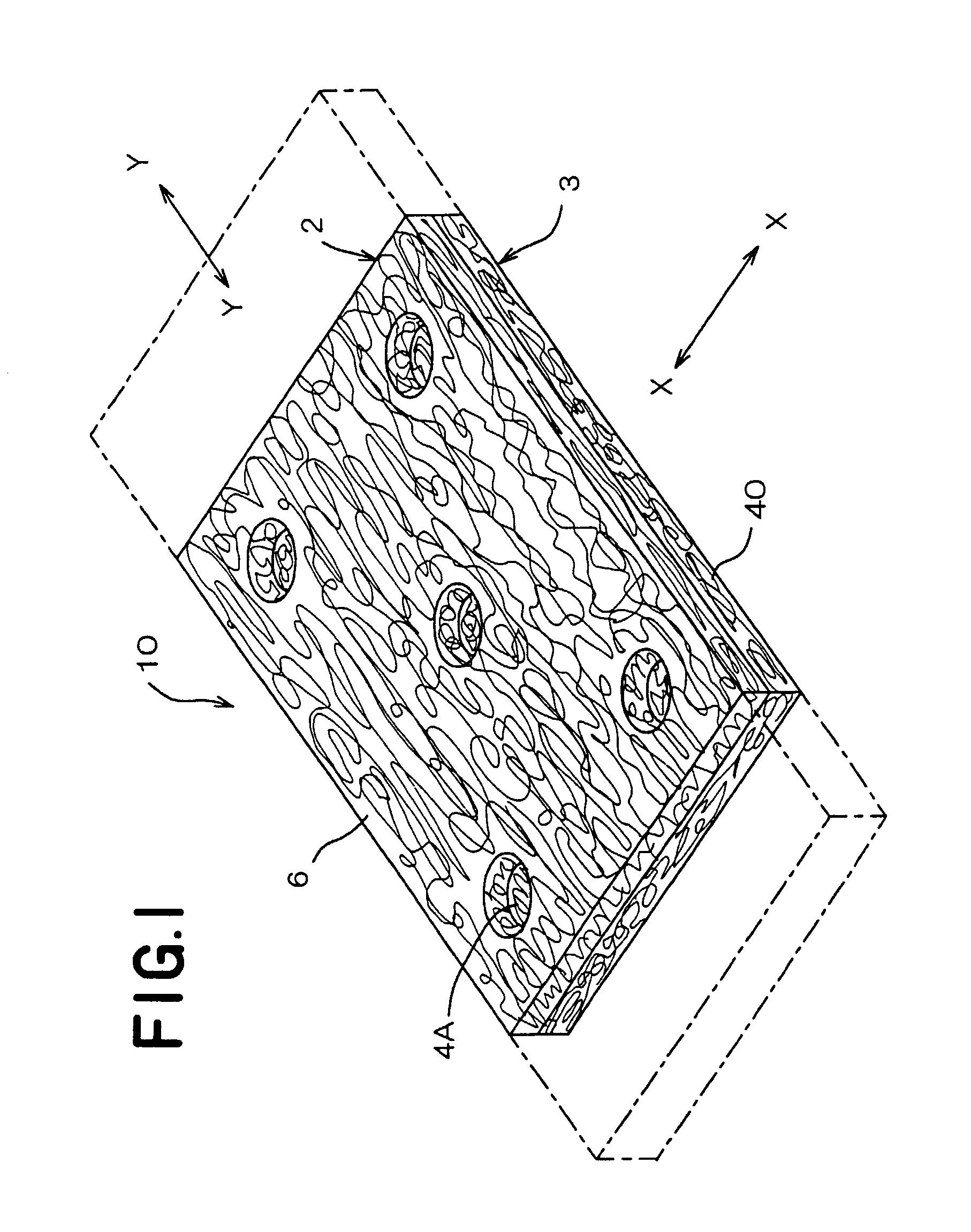 Composite sheet and process for making the same