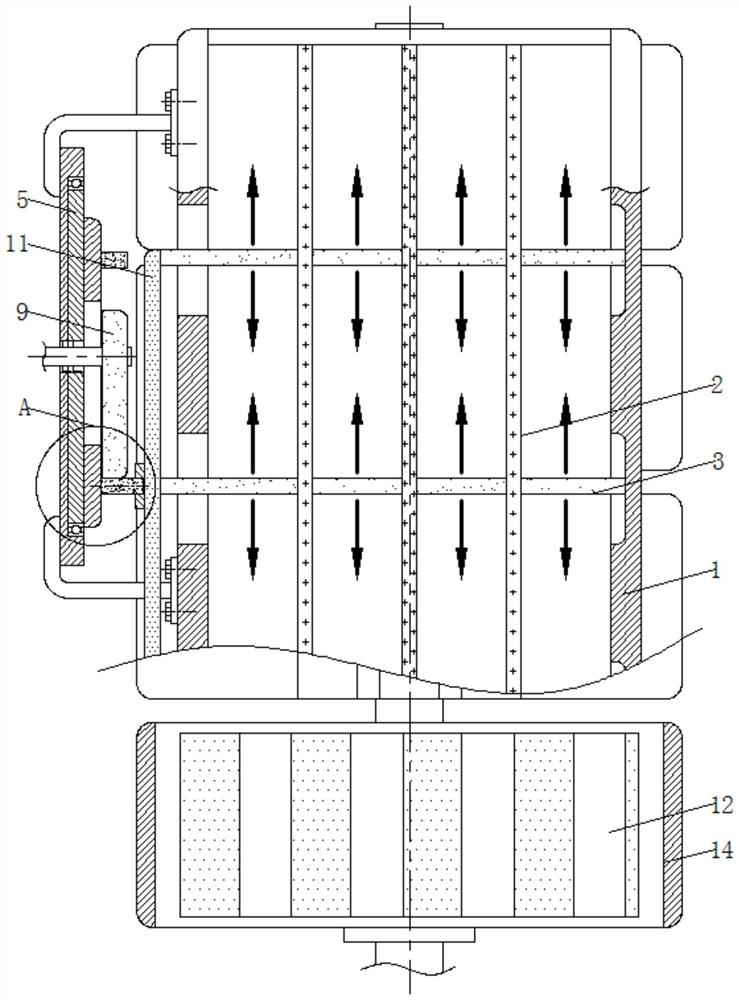 Diode arranging and conveying device based on intelligent manufacturing