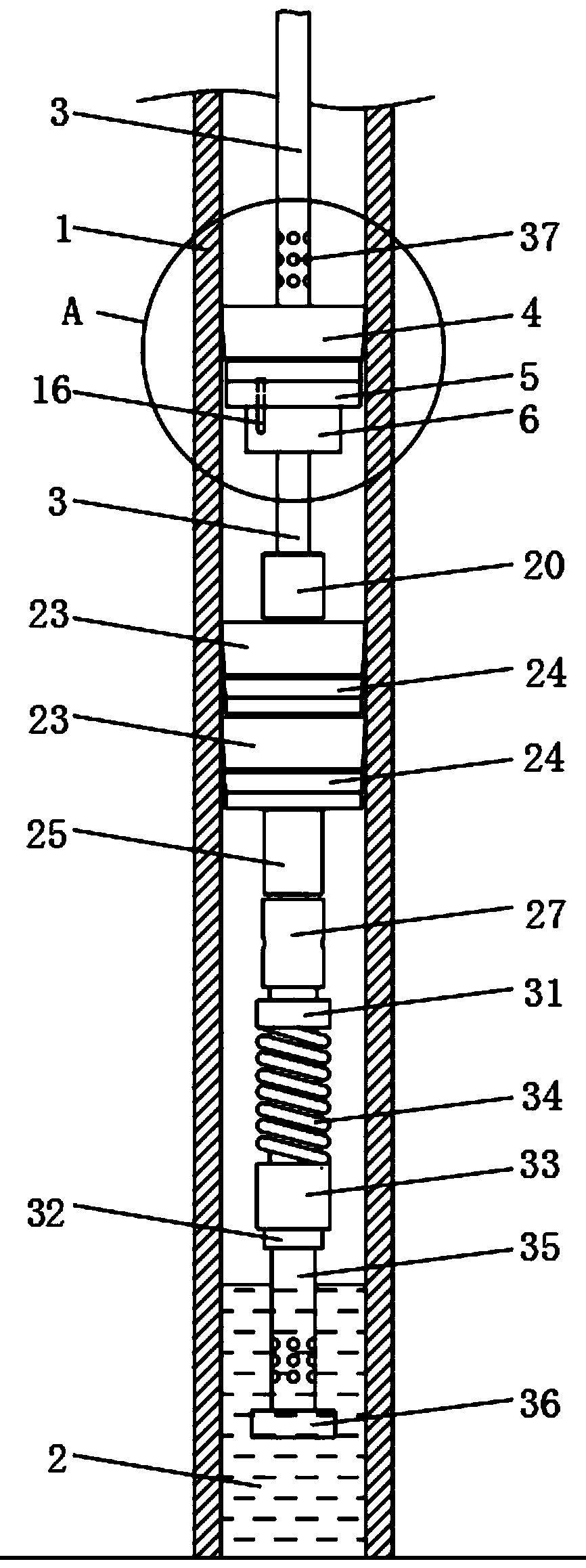 High pressure seal examining device and application method thereof
