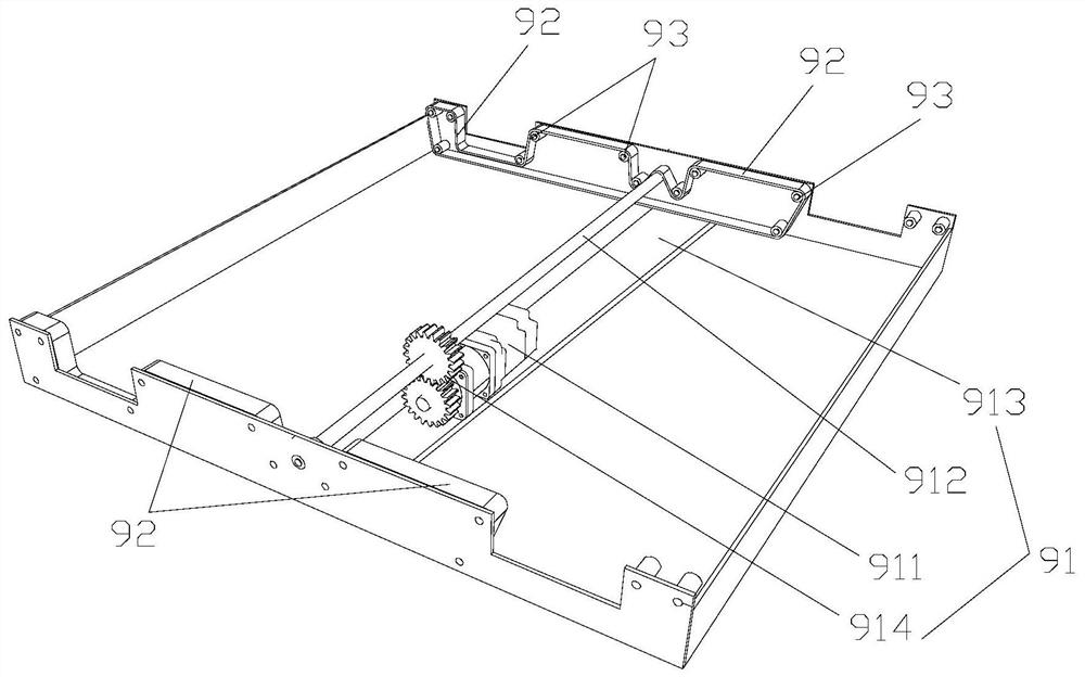 Automatic feeding device used for insect cultivation, and insect cultivation system