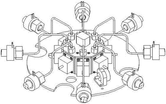 A device for omnidirectional solid-state wind measurement on a train