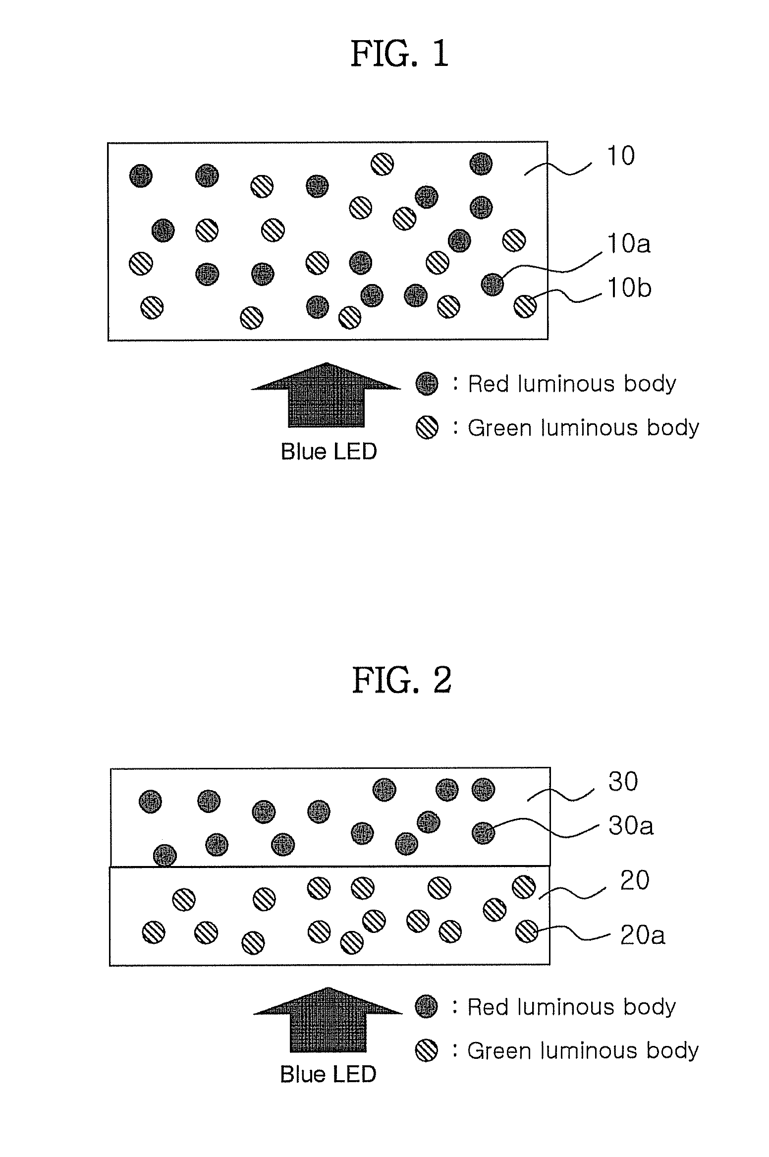 White light-emitting diode using semiconductor nanocrystals and preparation method thereof